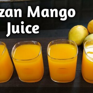 Shezan Mango Juice Recipe | Mango Fruity Recipe | Quick & Easy Mango Juice | Shezan Mango Recipe