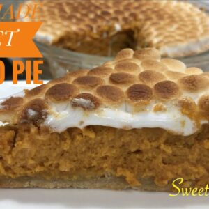 THIS SWEET POTATO PIE RECIPE IS A MUST HAVE DESSERT ON YOUR THANKSGIVING / CHRISTMAS TABLE