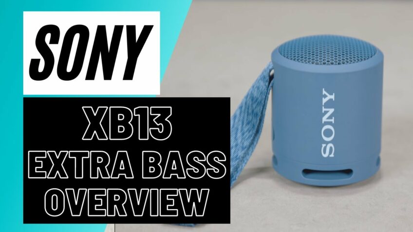 Sony XB13 Bluetooth Speaker Overview