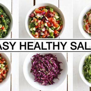 7 EASY + HEALTHY SALADS FOR EVERY DAY OF THE WEEK | Fablunch