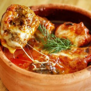 A MUST TRY! 😋 Clay Pot Meatballs in Tomato Sauce