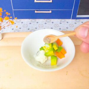 How to Make Avocado Egg Salad | Avocado Salad Recipe | Miniature Cooking