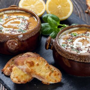 How to make Red Lentil Cream Soup – Healthy Vegetarian (Vegan) Soup