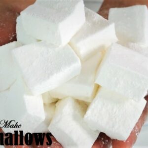 How To Make Marshmallows | Easy Recipe | No Corn Syrup