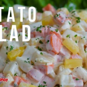 How to Make Potato Salad with Carrots and Pineapple