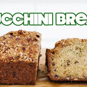 Homemade Zucchini Bread Recipe + Homemade Butter