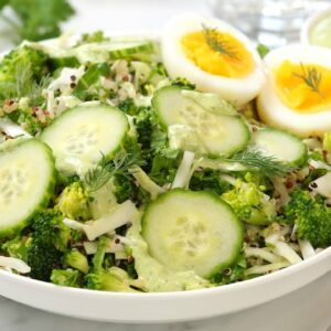 Green Goddess Salad | Healthy + Protein Packed + Make Ahead Recipe!