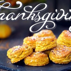 Thanksgiving Side Dishes: Pumpkin Biscuits