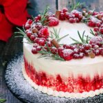 Winter Cake – White Cake with Berry Filling