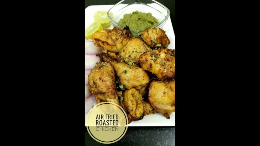 How to Roast Chicken in Philips Air Fryer | Simple Roasted Chicken Recipe in An Air Fryer