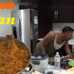 Cook A Tasty Jollof Rice Recipe And Clean With Me On My Day Off | Deleted Video Series