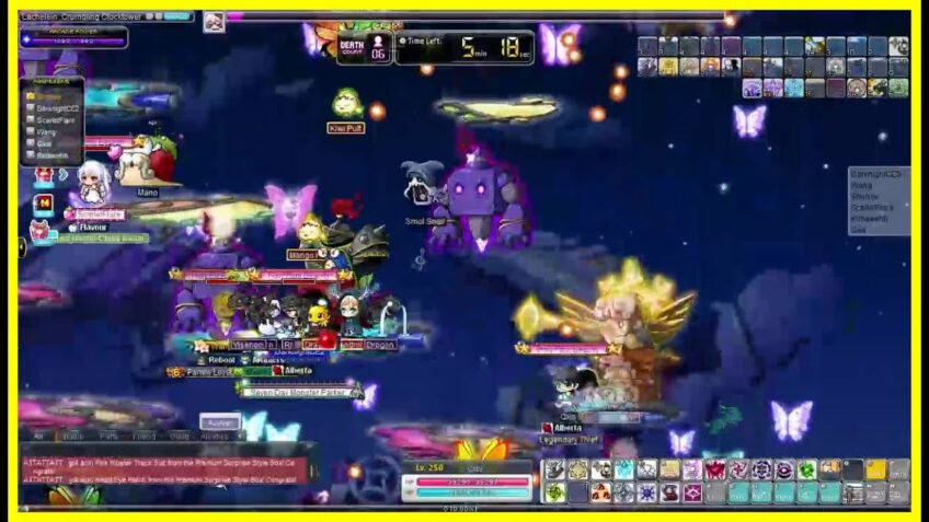 NO BUFF FREEZERS IN HLUCID, THROWING NL – MapleStory Moments