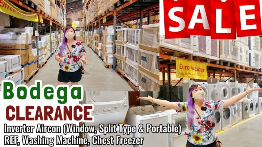 WAREHOUSE SALE! New Stocks & Clearance Items (Aircon, Ref, Washing Machine, Freezer &MORE)