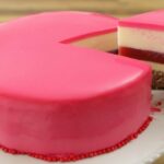 Strawberry Mousse Mirror Glaze Cake Recipe