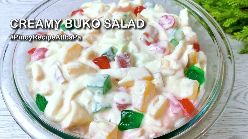 Creamy Buko Salad Recipe  |   How to make Buko Salad