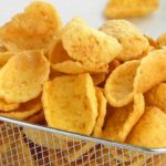 Potato Crackers /Asian Style Potato Chips Recipe for kids by Tiffin Box | Spicy crispy cracker chips