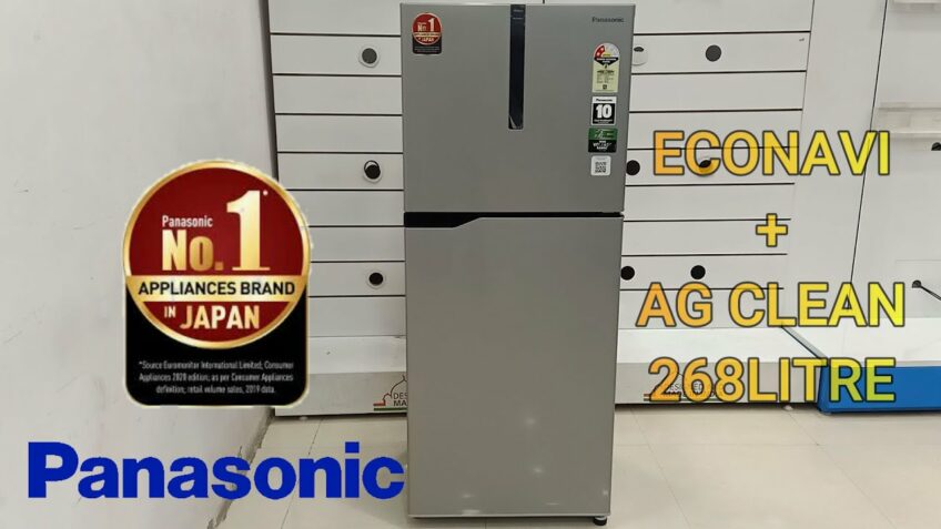 Panasonic Refrigerator 268L Best Refrigerator To Buy Double Door Panasonic NR-AB27VGG3/2020 ECONAVI