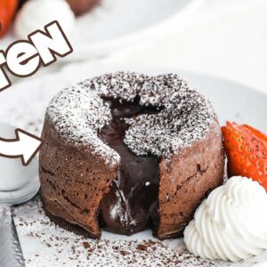 Molten Chocolate Lava Cake Recipe