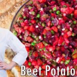 Delicious & EASY Beet Potato Salad – Ukrainian Salad Recipe (Vinaigrette)