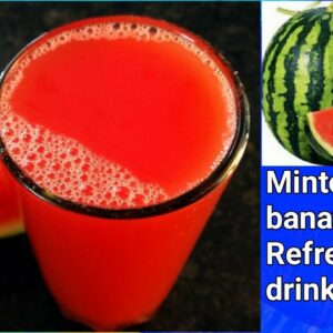 Easy watermelon juice | Healthy drinks | watermelon juice recipe in 2 minutes
