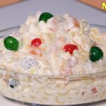 Macaroni Fruit Salad Recipe | 2020 Ramadan Recipes | Kitchen With Amna