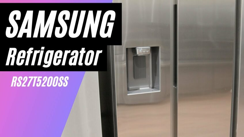 Samsung Side by Side Refrigerator RS27T5200SR
