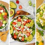 3 Fresh Summer Salads | No Cook Recipes + Healthy + Easy