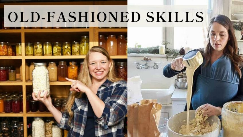 Learning Old-Fashioned Skills | Carolyn Thomas of Homesteading Family