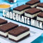Chocolate Milk Slice Cake – Kinder Chocolate Milk Slice