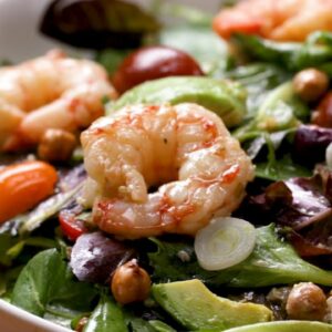How To Make a Seared Shrimp and Avocado Salad Recipe • Tasty