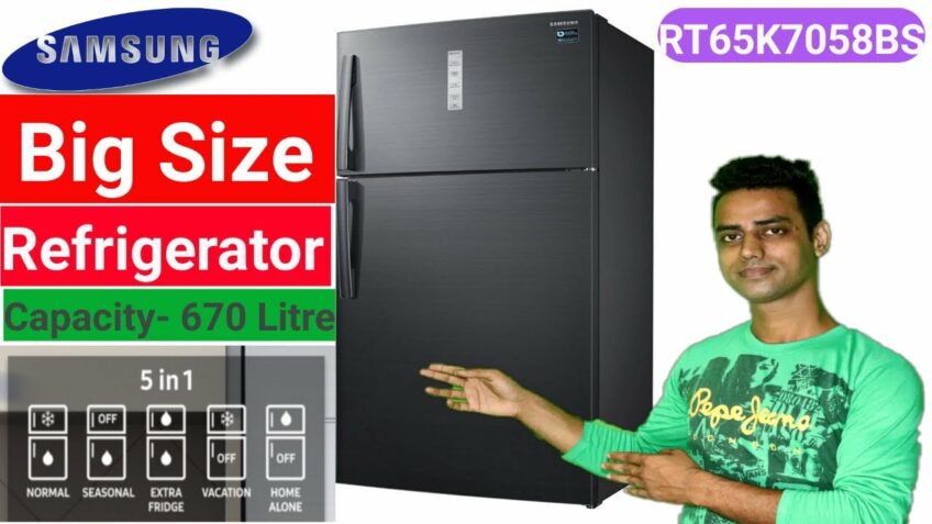 Samsung Big Size Duble Door Refrigerator 2020 | RT65K7058BS Best Refrigerator