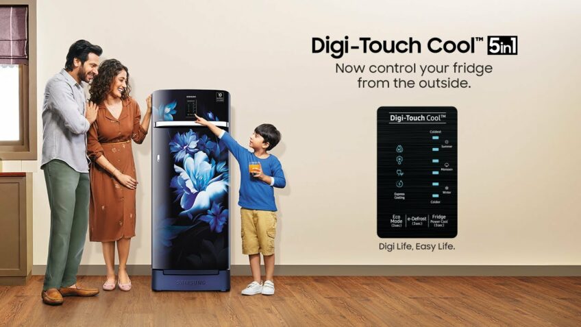 Samsung Digi-Touch Cool™ 5in1 Refrigerator | Digi Life, Easy Life.
