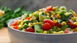 Ultimate Edamame Corn Avocado Salad Recipe (Plant-Based)