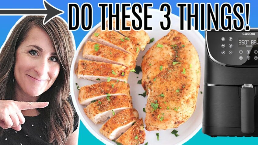 How to Make PERFECT Air Fryer Chicken Breasts – JUICY & TENDER!