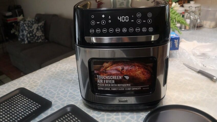 Realtime | 4K Pro | ASMR | Unboxing Bella Pro Touchscreen Air Fryer Pizza Oven Rotisserie