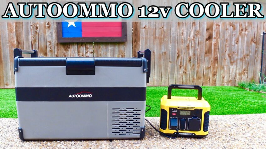 AUTOOMMO 12v / 34qt Cooler Review with runtime test!