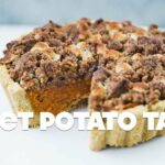 Sweet Potato Tart Recipe with Cornmeal Pie Crust