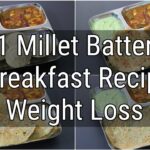 Bajra Dosa Batter For Weight Loss – No Rice / No Urad Dal – 1 Millet Dosa Batter – 4 Days Breakfast