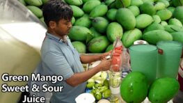Special Green Mango Juice Bangladeshi | Yummy Kacha Amm er Shorbot Recipe |amm er sorbot Street Food