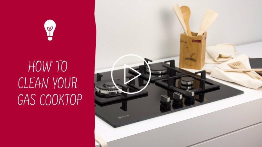 How to clean your NEFF gas cooktop