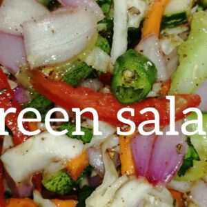 Salad ഇഷ്ടമല്ലാത്തവരും കഴിച്ചുപോവും Green Salad/ Mixed Vegetable Salad/Healthy salad/salad malayalam