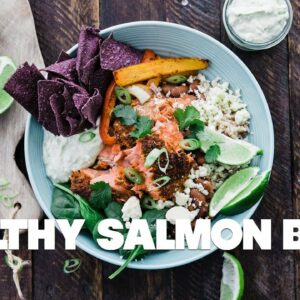 Sheet Pan Salmon Bowl Recipe