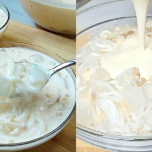 White Buko Salad Recipe | Creamy White Dessert Recipe
