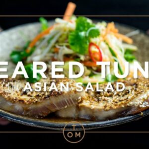 Cooking Healthier with Tom Kerridge: Seared Tuna with Asian Salad Recipe