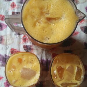 Refreshing Peach Juice Recipe By FAmous FoOd||Easy Summer Drink Recipe By FAmous FoOd||Aaro Sharbat|
