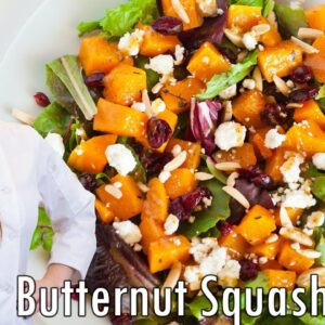 EASY Oven-Roasted Butternut Squash Salad – Delicious Fall Salad Recipe!