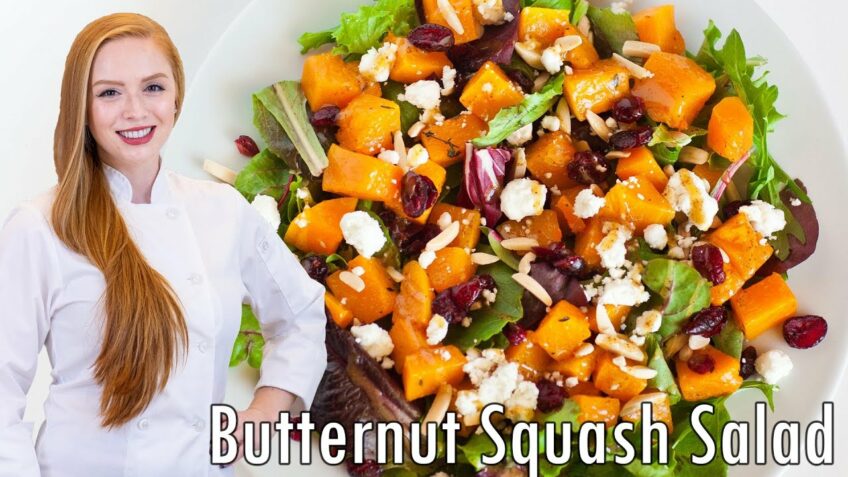 EASY Oven-Roasted Butternut Squash Salad – Delicious Fall Salad Recipe!