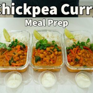 This coconut curry meal prep will set you up for the week in 40 minutes