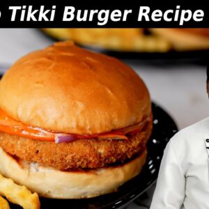 McAloo Tikki Burger – mcdonald’s style recipe | CookingShooking