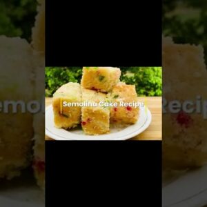 सूजी का केक | rava cake recipe |eggless cake recipe #shorts